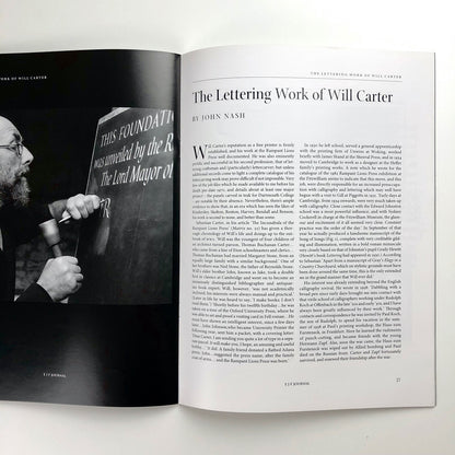 The Edward Johnston Foundation Journal | Issue No. 12, November 2007