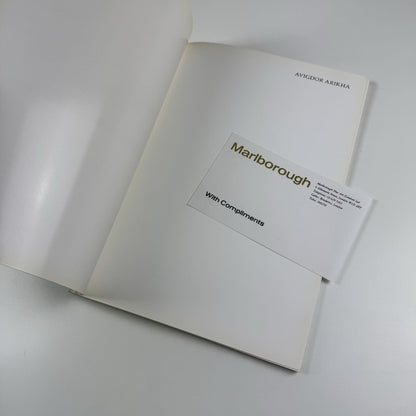 Avigdor Arikha. Oil paintings, pastels and drawings | Exhibition catalogue | Marlborough Fine Art, London, 1986