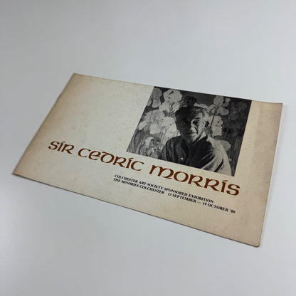 Leaflet/catalogue Sir Cedric Morris | The Minories Colchester / Colchester Art Society, 1980