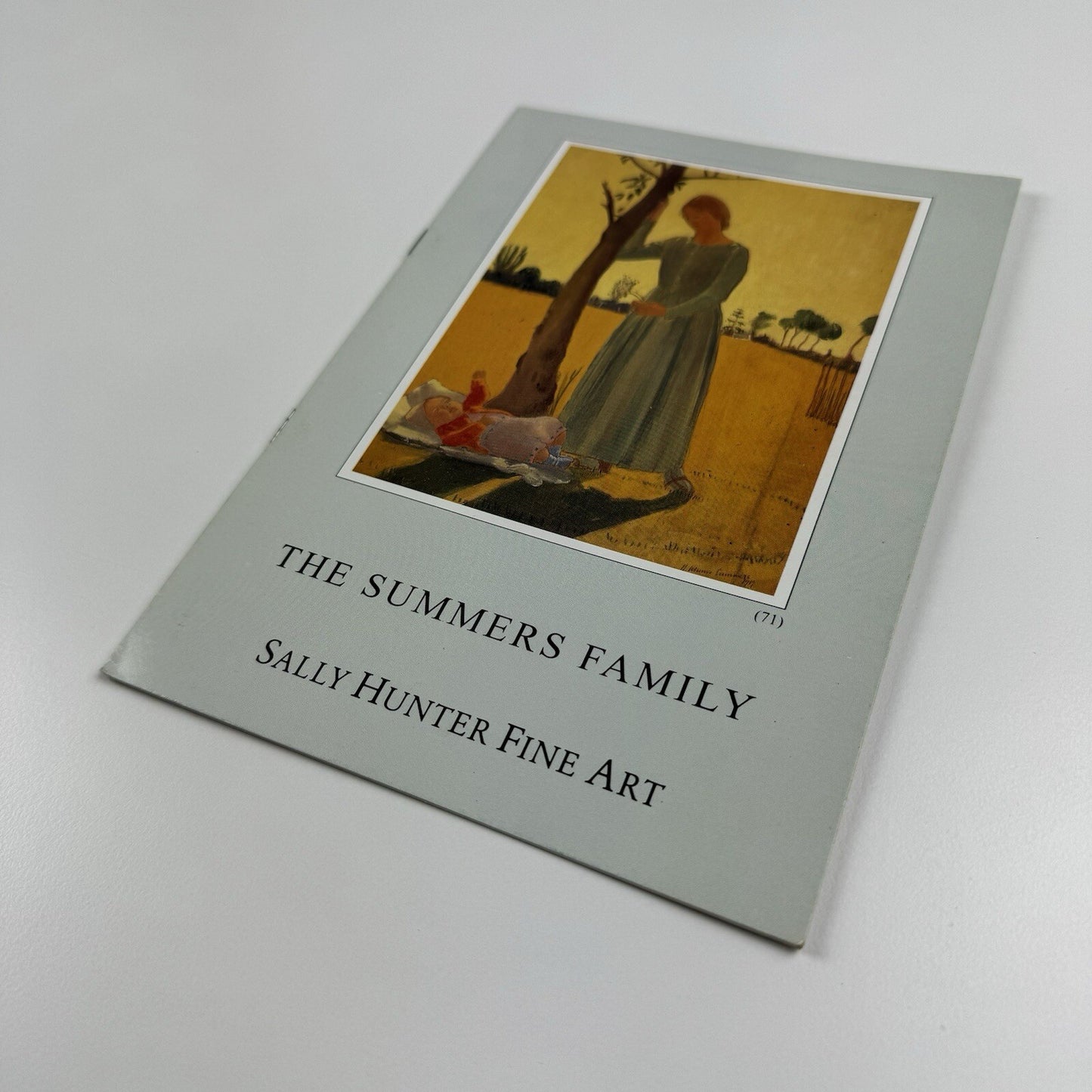 Exhibition leaflet – The Summers Family [Nora and Gerald] | Sally Hunter Fine Art, 1995