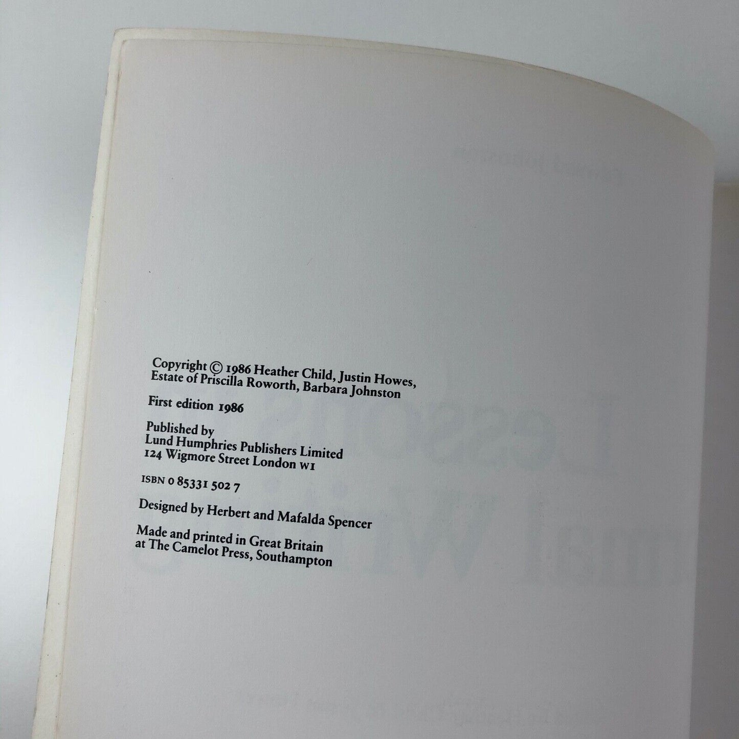 Edward Johnston. Lessons in Formal Writing ed Heather Child & Justin Howes | Lund Humphries, 1986