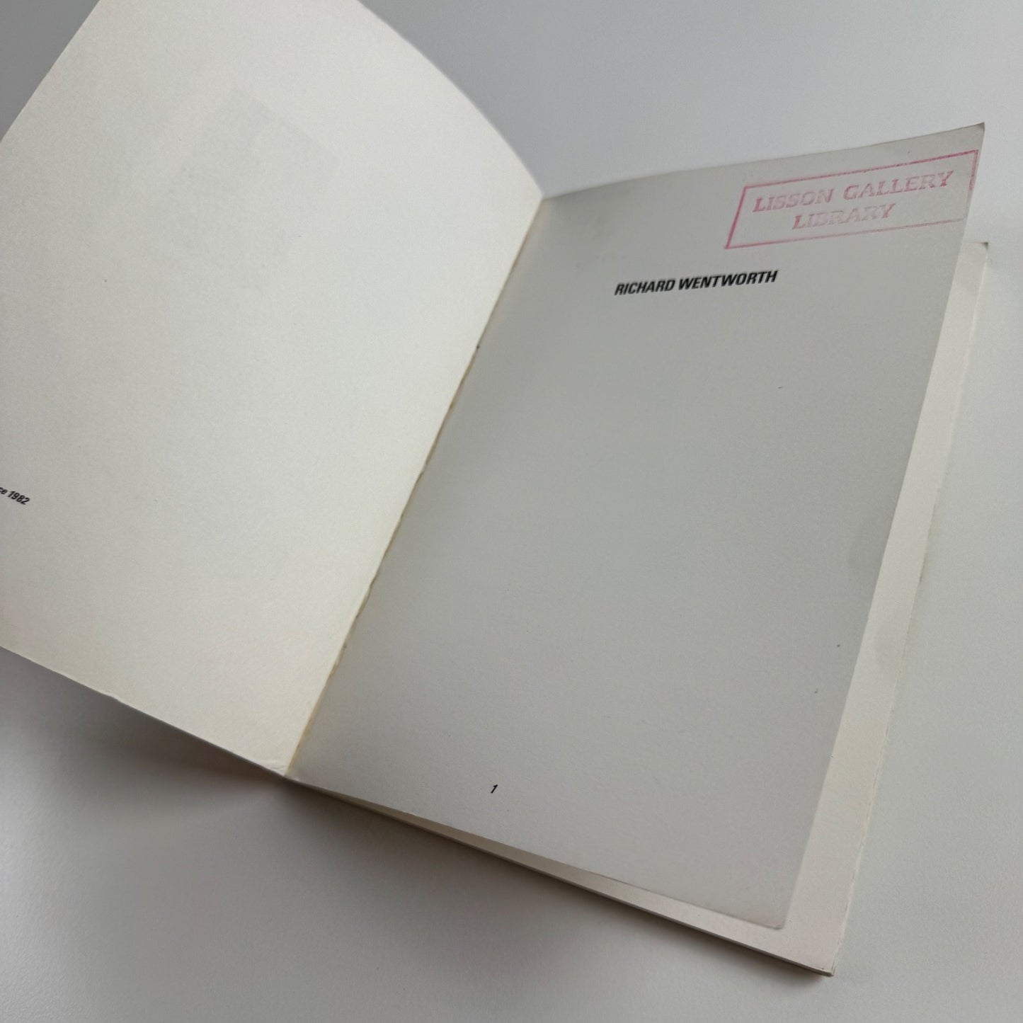 Richard Wentworth. Sculpture | Riverside Studios, London, 1987