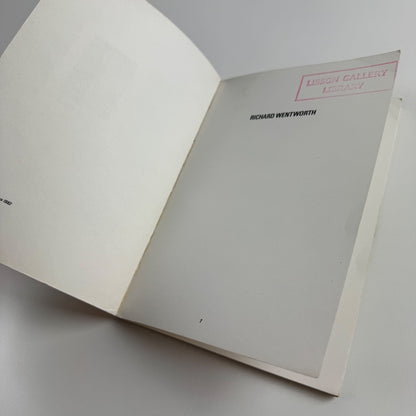 Richard Wentworth. Sculpture | Riverside Studios, London, 1987