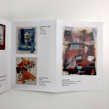Promotional leaflet for John Wells. Works on Paper 1940s-1970 | Belgrave Gallery 2010
