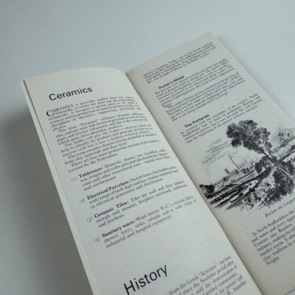 Leaflet Britain's Ceramic Industry British Ceramic Manufacturers Federation 1976