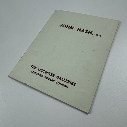 John Nash – Paintings & Watercolours | Ernest Brown & Phillips | The Leicester Galleries