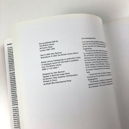 Futurist Typography and the Liberated Text, by Alan Bartram | The British Library, 2005