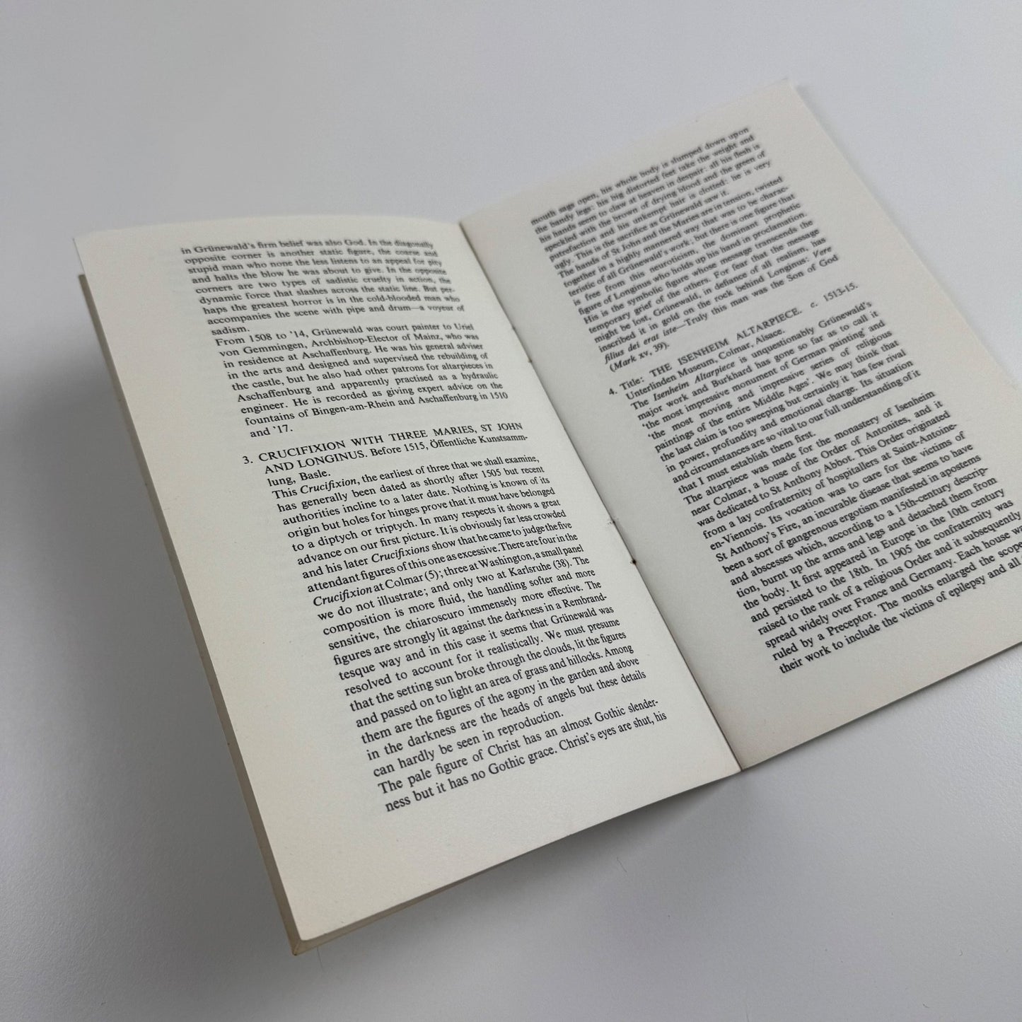 The History of Art Master Painters Grünewald by Anthony Bertram 1973