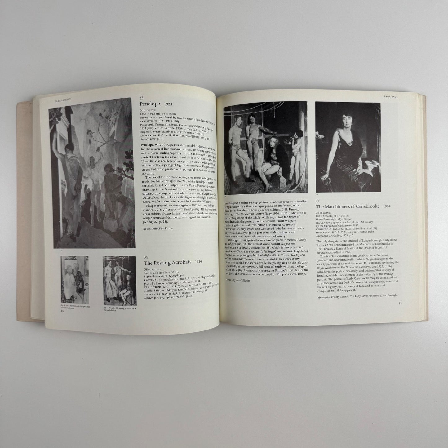Glyn Philpot. Edwardian Aesthete to Thirties Modernist by Robin Gibson NPG 1984/85
