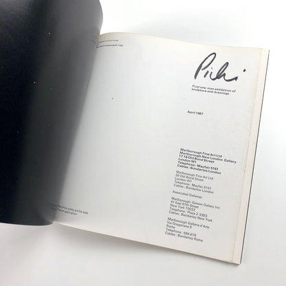 Roland Piché – first one man exhibition | Marlborough catalogue, April 1967