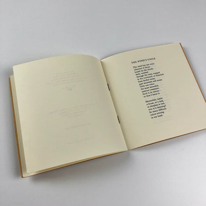 Two Wind Poems by Ruth Fainlight | Martin Booth publisher, 1980