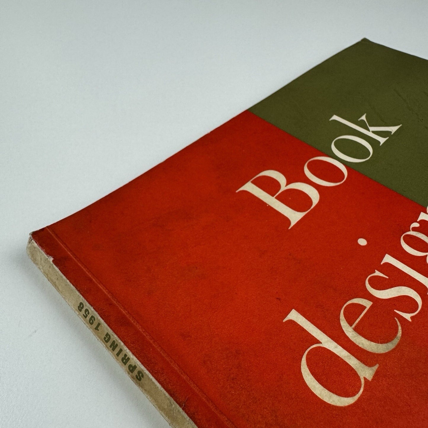 Book Design and Production | Vol 1 No 1 Spring 1958 | Printing News Ltd | Edited by James Moran