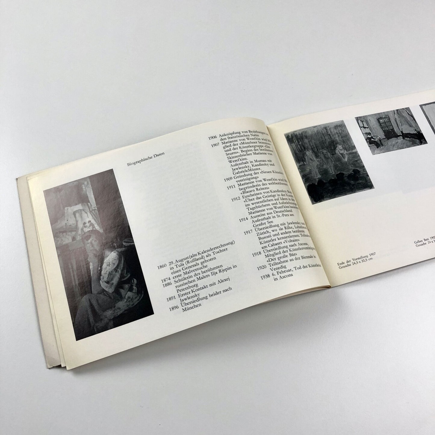 Marianne von Werefkin | Ölbider, Gouaches, Zeichnungen exhibition catalogue | Galerie Gmurzyska, 1969