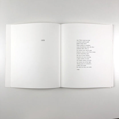 James Hugonin – Ode to Basil Bunting | Four screenprints | 1986 signed limited edition