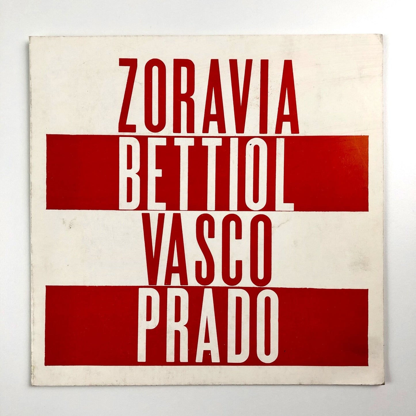 Zoravia Bettiol Vasco Prado | Ministerio de Relationes Exteriores del Brasil | 1973 catalogue