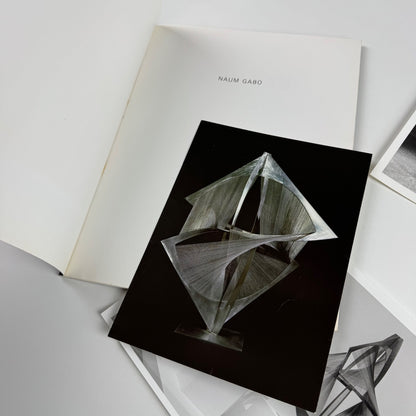 Naum Gabo. Sixty Years of Constructivism Tate Gallery, 1987 + private view invitation, and photos