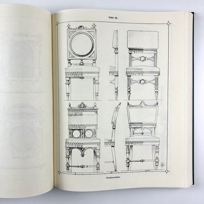 Das Schreinerbuch Die Möbelschreinerei | Th. Krauth und F.S. Meyer, 1996 reprint