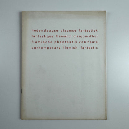 Contemporary Flemish Fantastic | Campo Antwerp 1967