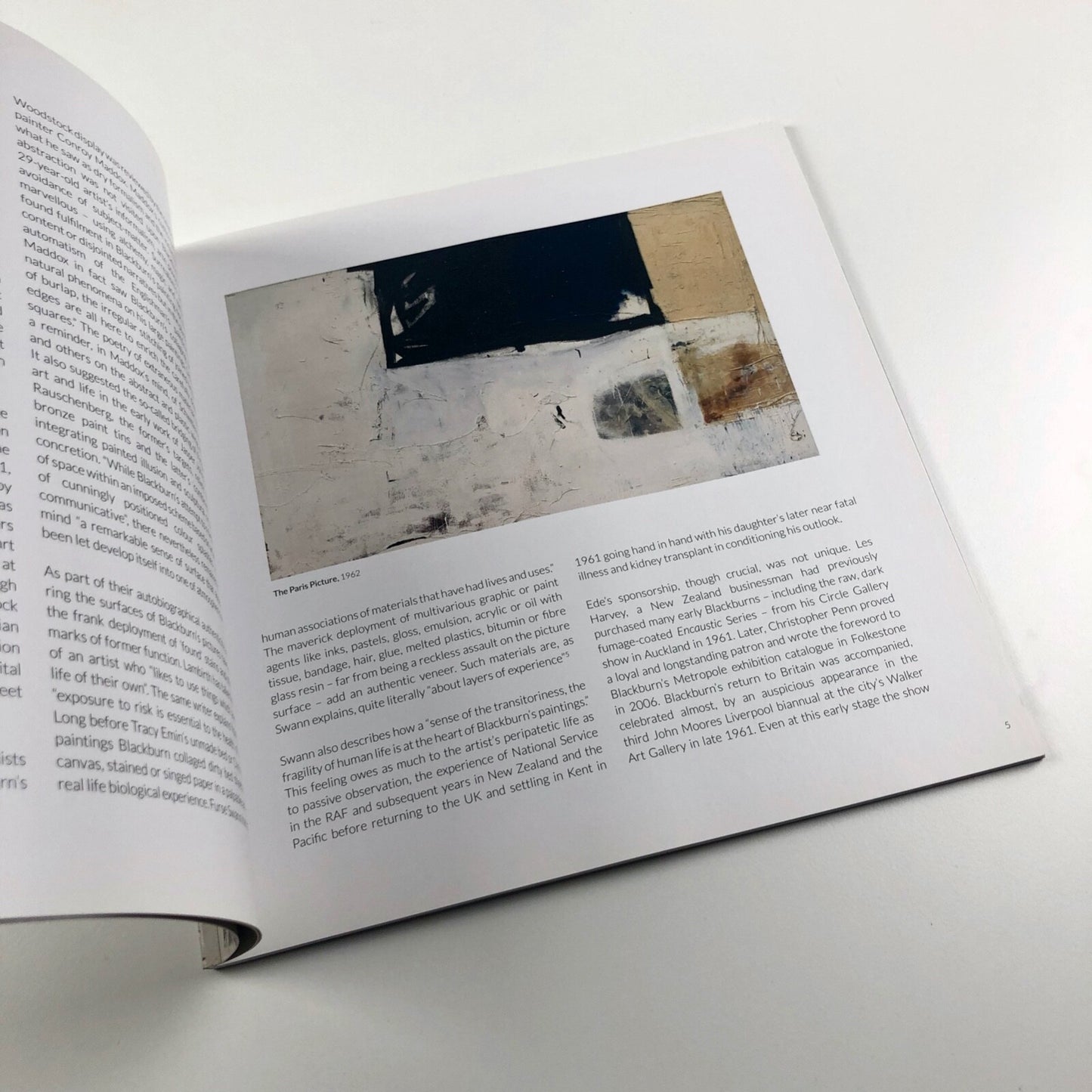 John Blackburn. A decade of evolution | Samuel Osborne 2008 + private view invitation and price list