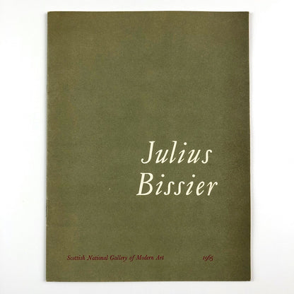 Julius Bisser 1893–1965 | Scottish National Gallery of Modern Art catalogue 1965