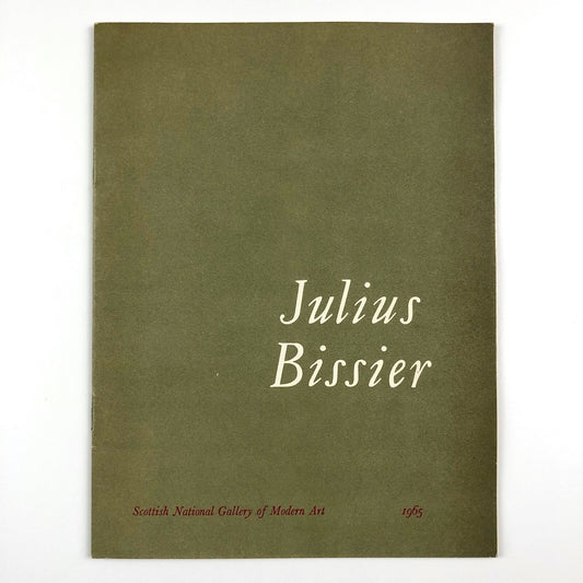 Julius Bisser 1893–1965 | Scottish National Gallery of Modern Art catalogue 1965