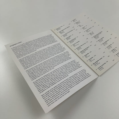 Folded card/catalogue – Cedric Kennedy | Sally Hunter Fine Art, 1997