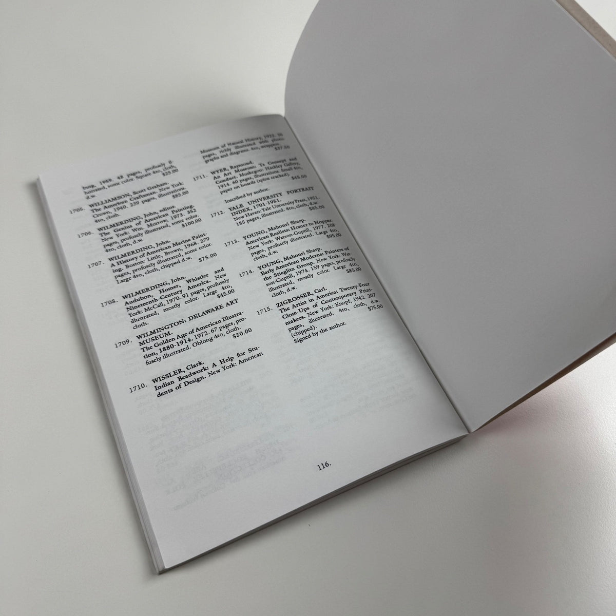 Catalogue of American Art |  V.L.Green Booksellers, New York, undated