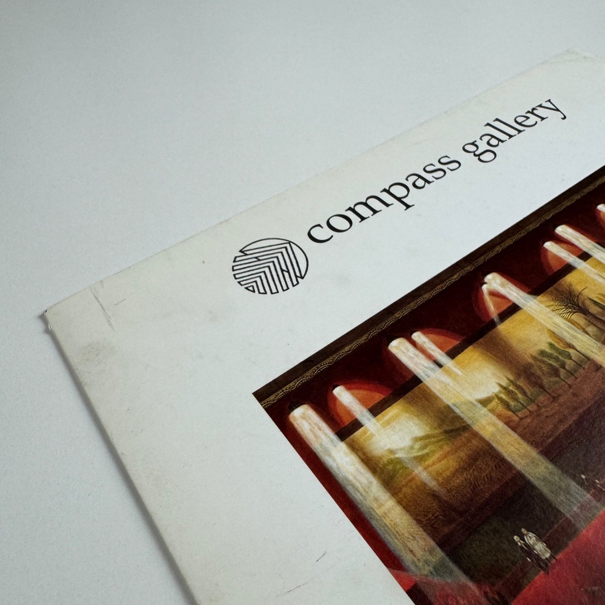 Folding card Peter Thomson. Compass Gallery Glasgow 1997