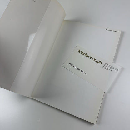 Richard Diebenkorn. The Ocean Park Series. Recent Work | Marlborough London and Zurich – exhibition catalogue, 1973/4