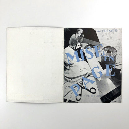 Mise en Page Alfred Tolmer | Small promotional leaflet, The Studio Ltd c. 1931