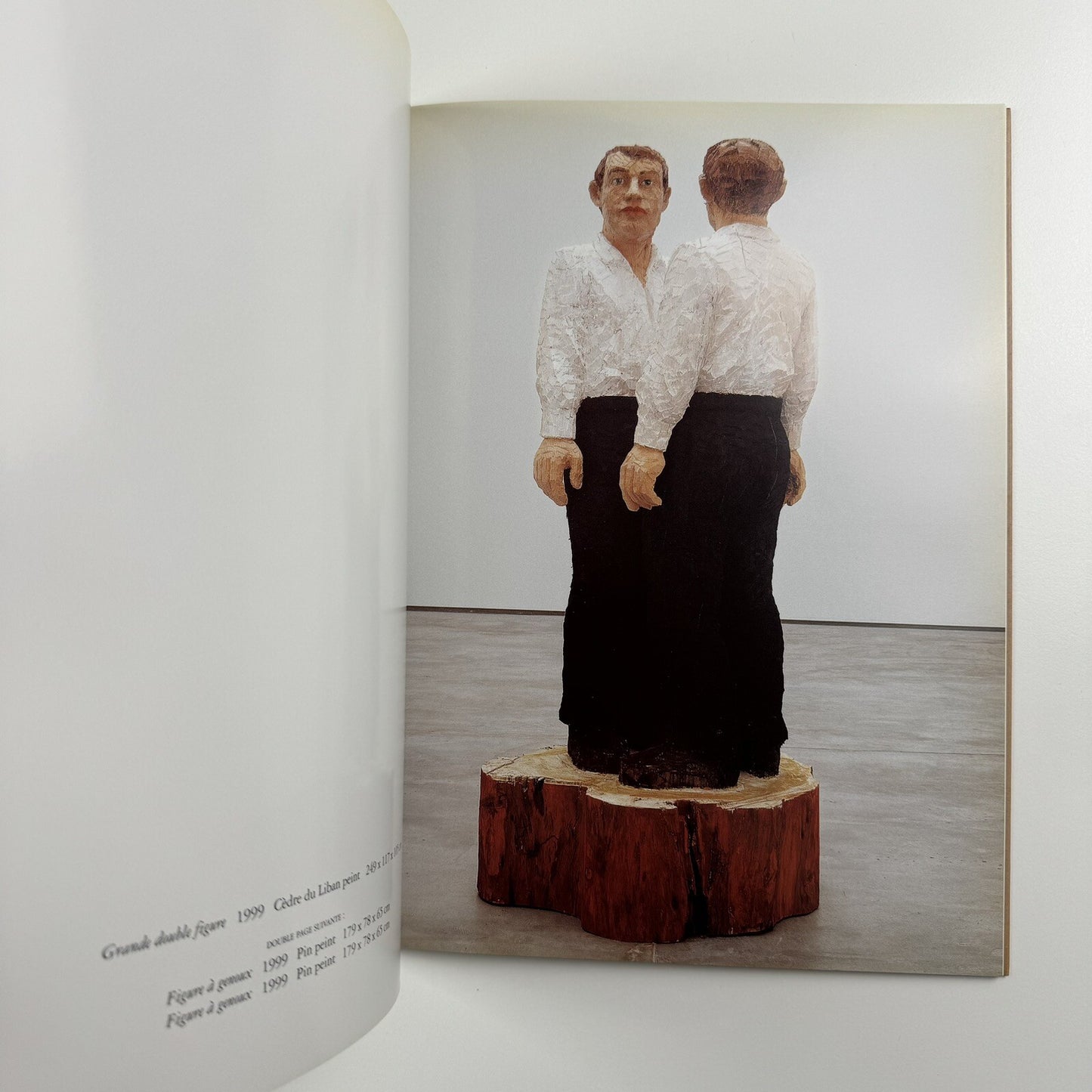 Stephan Balkenhol | Galerie Thaddaeus Ropac, Paris exhibition catalogue 1999