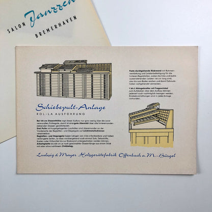 Charme – type specimen leaflet & inserts | Schriftgiesserei Ludwig & Mayer