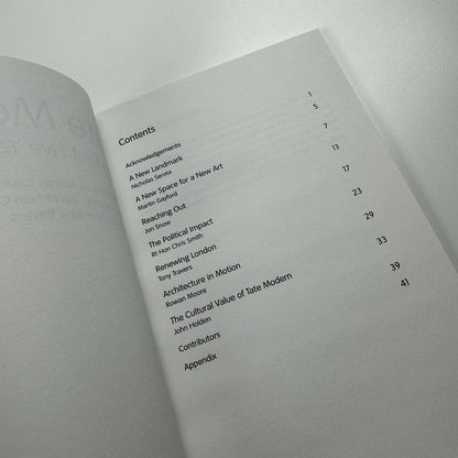Tate Modern: The First Five Years | Tate, 2005 booklet