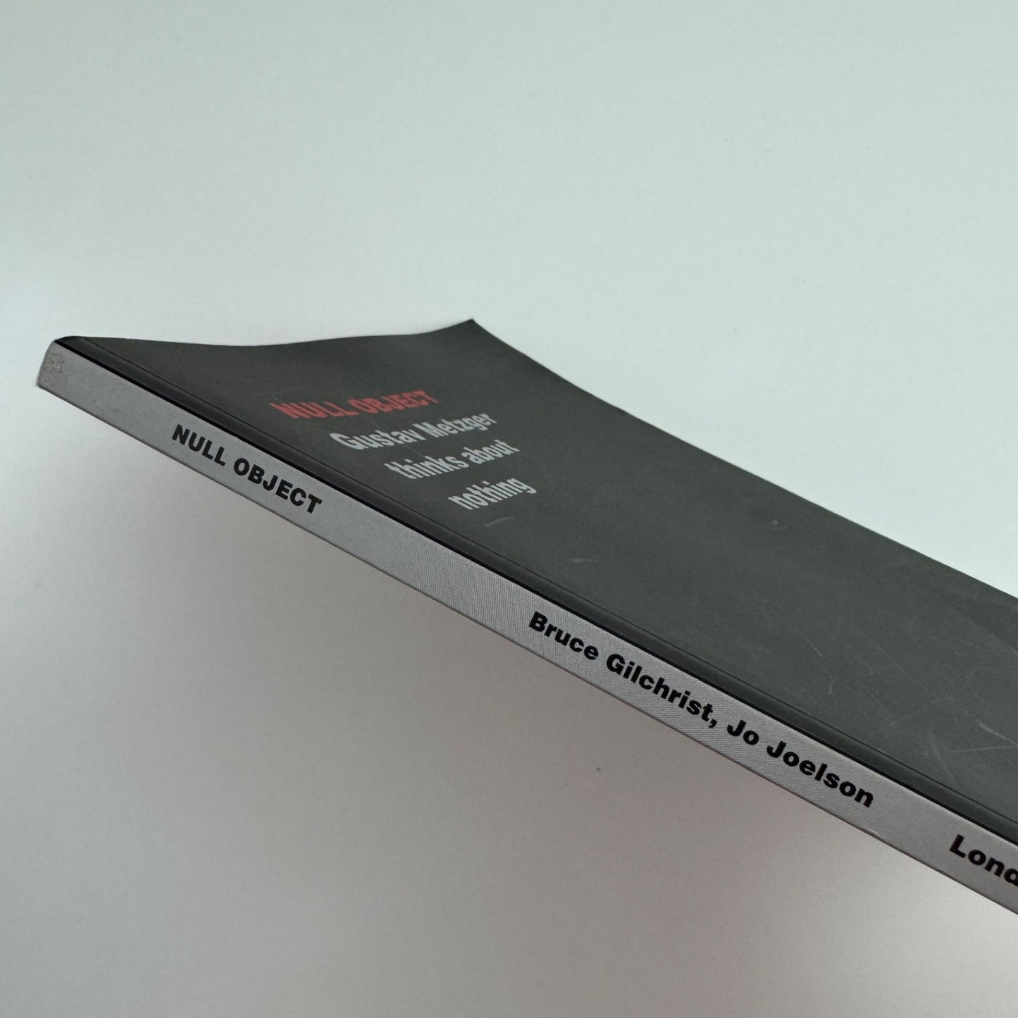Null Object. Gustav Metzger thinks about nothing | Black Dog Publishing, 2012