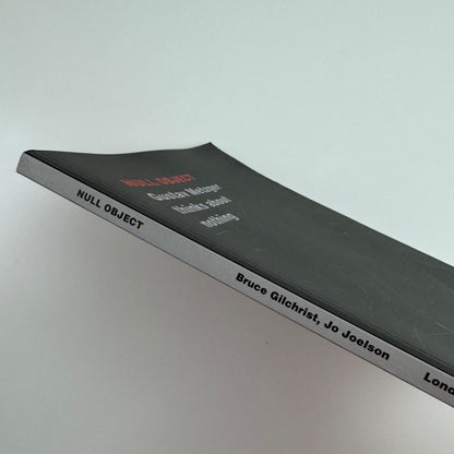 Null Object. Gustav Metzger thinks about nothing | Black Dog Publishing, 2012