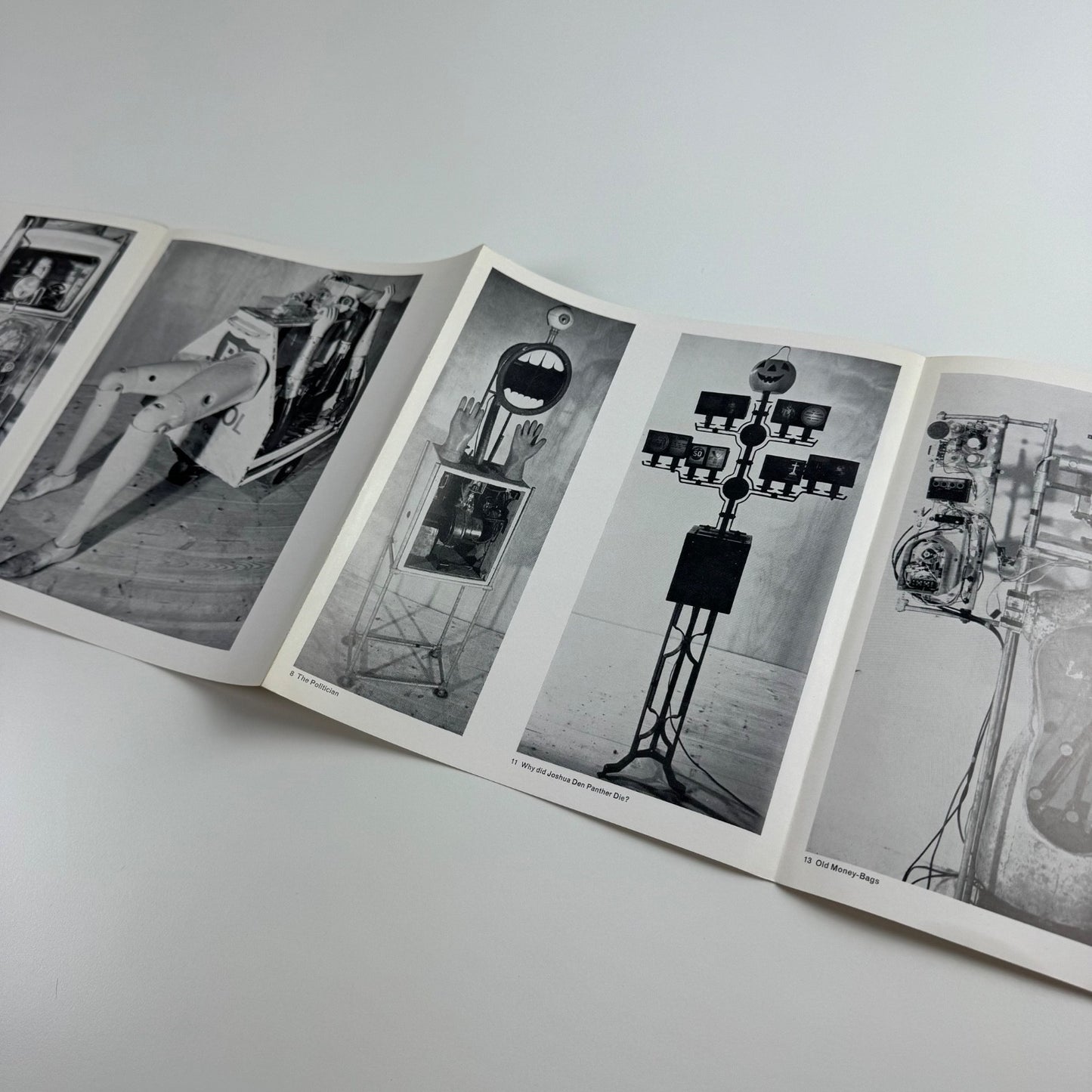 Bruce Lacey | Marlborough Janury 1965 cat. 154 design by Gordon House