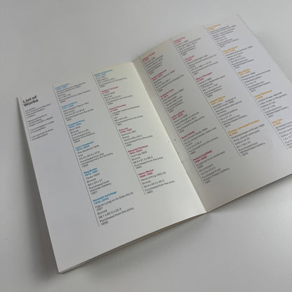 Gallery guide for Sixty Years of Sculpture in the Arts Council Collection | Longside Gallery, 2006