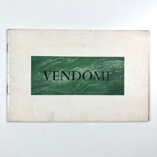 Vendôme dessiné par François Ganeau | Fonderie Olive type specimen booklet