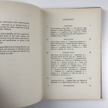Type Principle and Application The House Style of Balding & Mansell | Edited by Charles Rosner