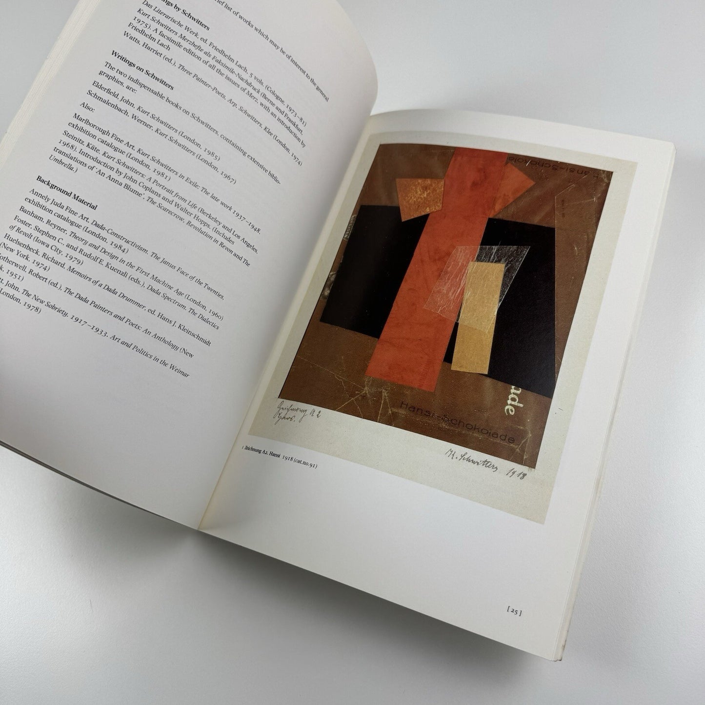 Kurt Schwitters | Tate Gallery exhibition catalogue, 1985/6