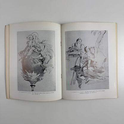 Giovanni Battista & Giovanni Domenico Tiepolo Arts Council Gallery 1955 + private view invitation and typed press release