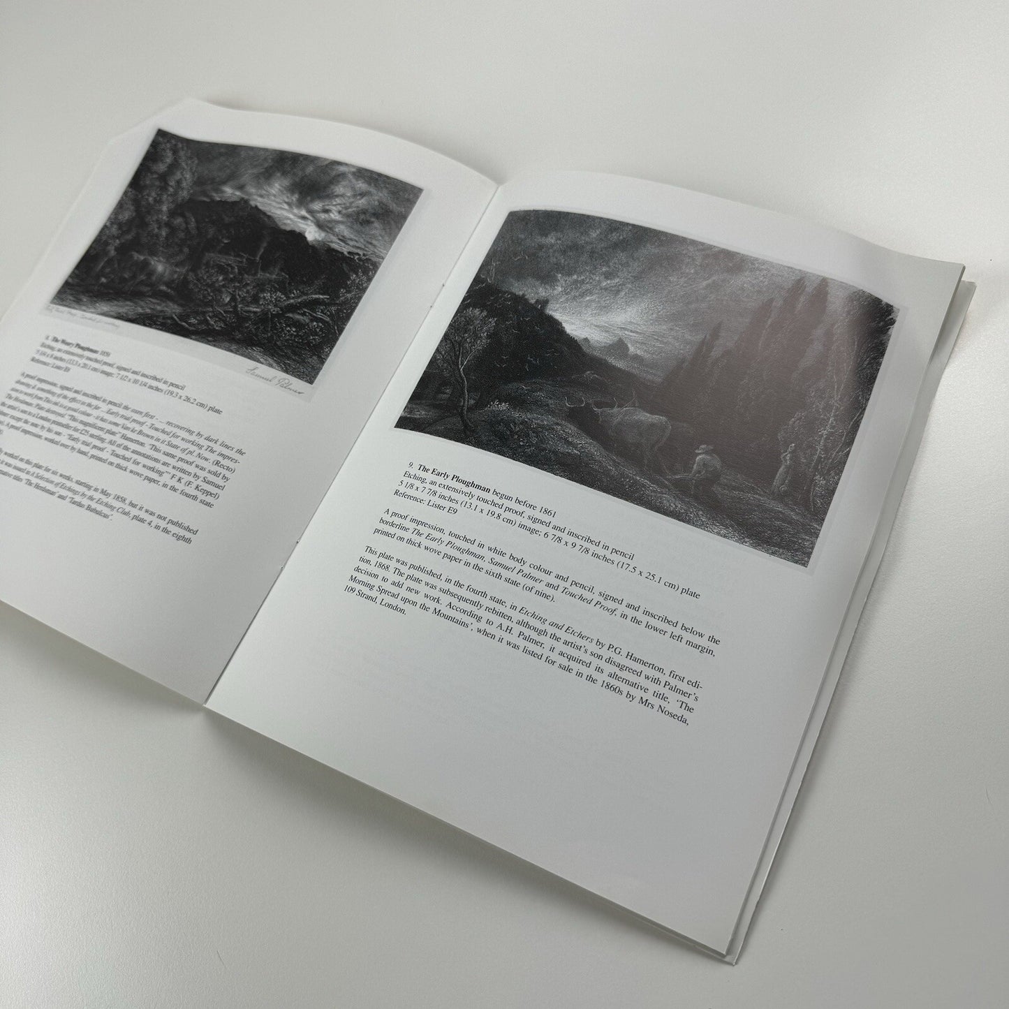 Samuel Palmer 1805-1881. The Complete Etchings | Fine Art Society 1999 catalogue