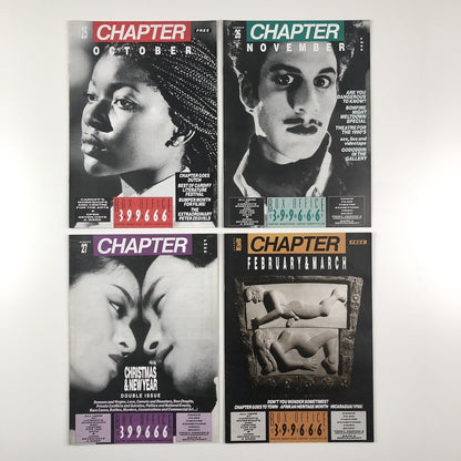 Chapter (Cardiff) free magazine Issues 1 to 35 (please note, issue 30 missing)