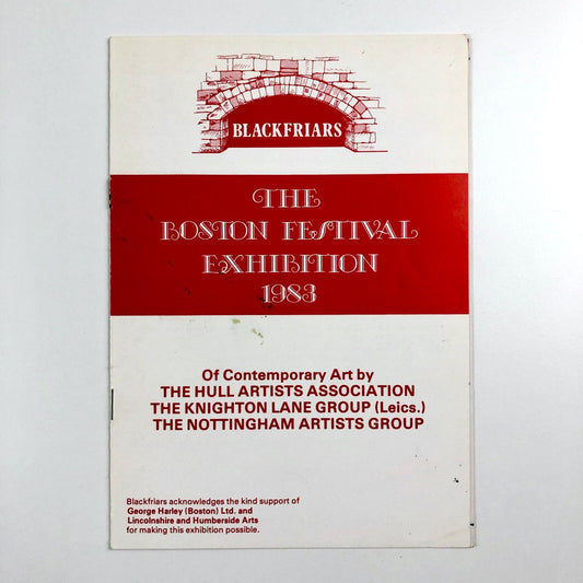 The Boston Festival Exhibition 1983 – Hull Artists Association | Knighton Lane Group