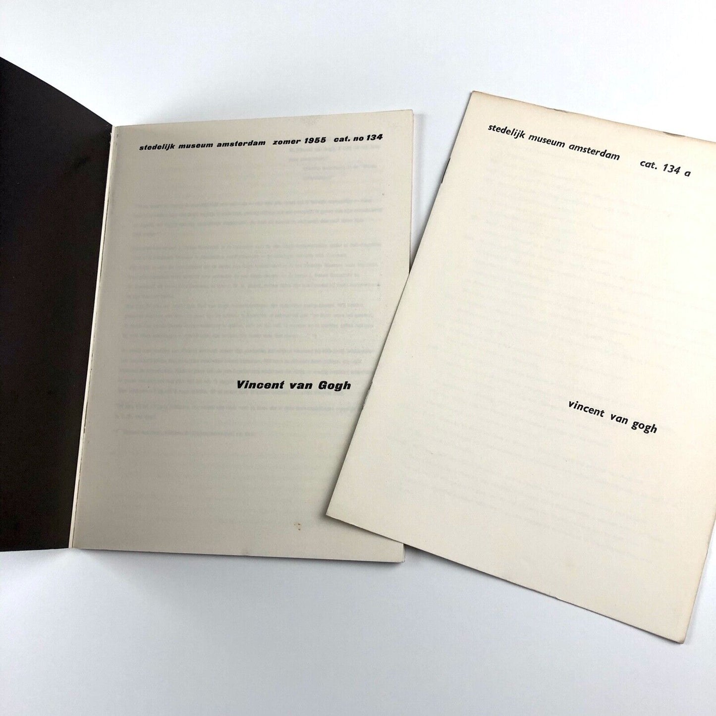Vincent Van Gogh | Stedelijk Museum exhibition catalogue | Cat. no. 134, 1955