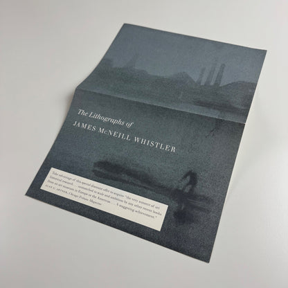 Leaflet/order form for James McNeill Whistler | Hudson Hills Press, 1998