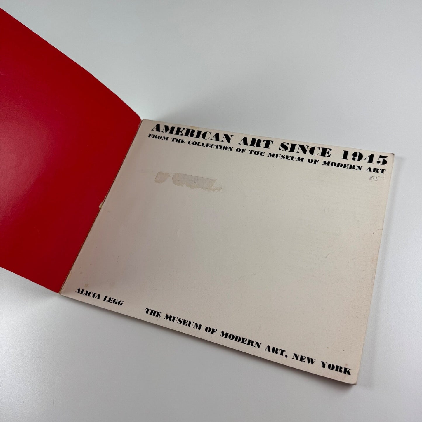American Art since 1945. From the collection of the Museum of Modern Art 1975 by Alicia Legg
