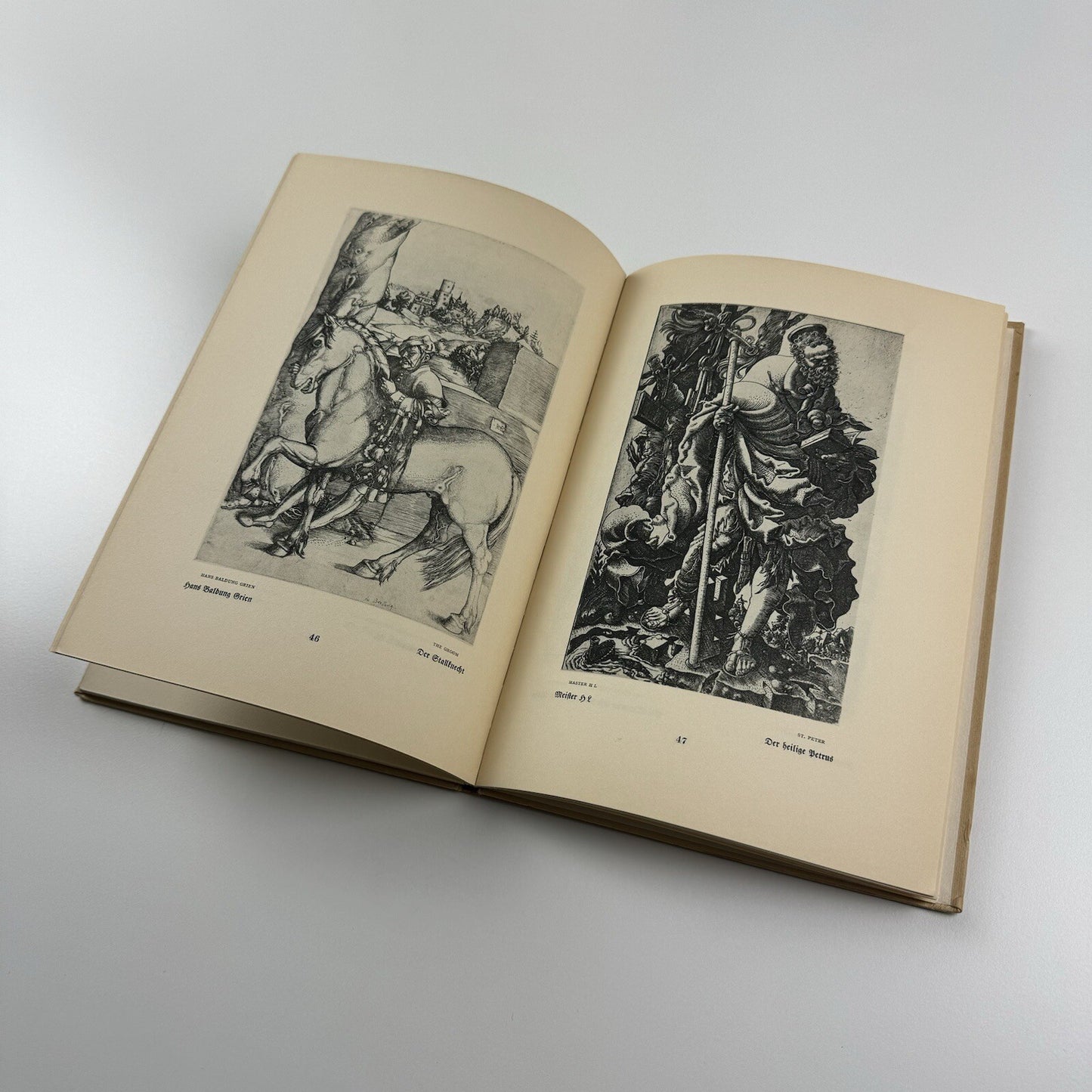 Early German Engravings Holbein Publishing Co Basle ed Peter Halm 1946