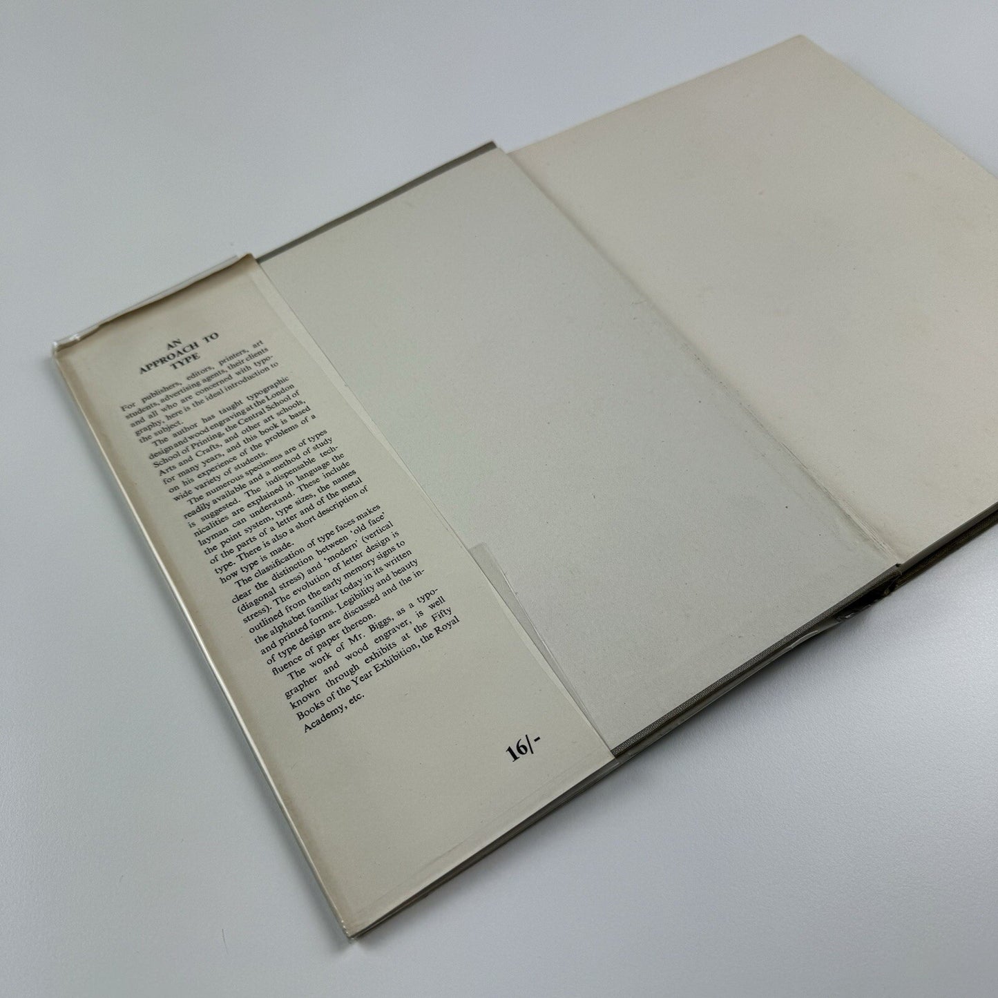 An Approach to Type by John R. Biggs | Blandford Press, 1949 first edition