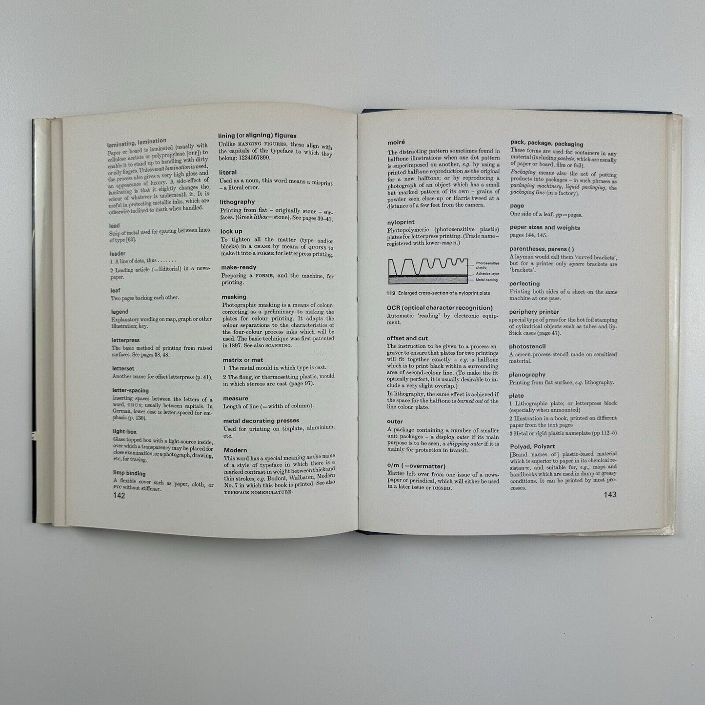 Graphics design into production by Alec Davis | Faber & Faber, 1973